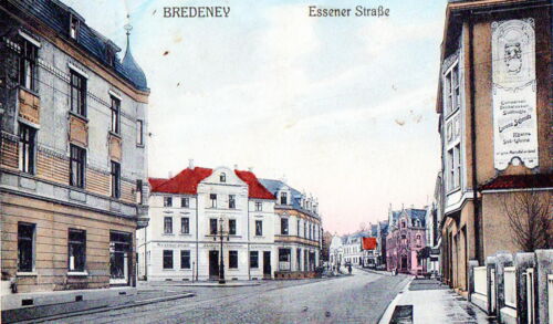 Bredeneyer Kreuz um 1915.