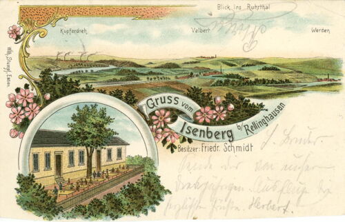 Gaststätte Auf dem Isenberge um 1900